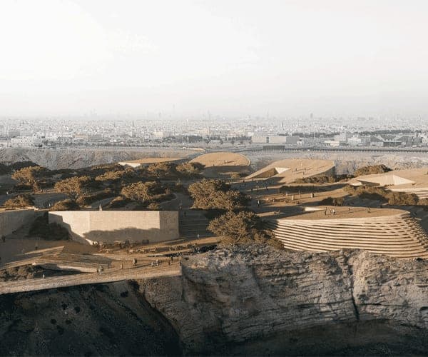View of the Heights of Riyadh — board